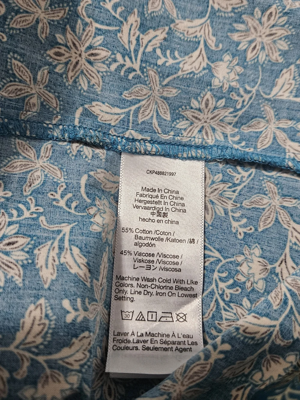 Madewell Scoopneck Puff-Sleeve Top in Floral Size 10 (Large)